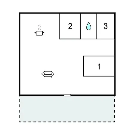 2 Bedroom Cozy In *